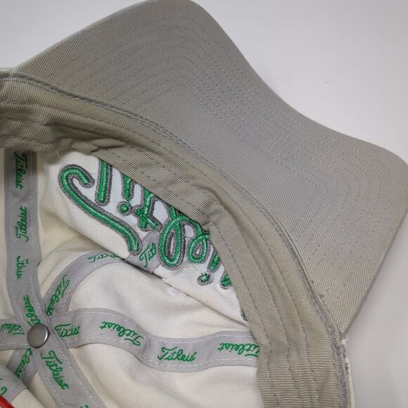 Titleist PRO V11 FJ Baseball Cap White One Size Adjustable Embroidered Cotton - Picture 8 of 10